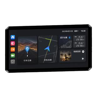 突破者M12 M12Pro摩托车行车记录仪智能雷达车机胎压检测一体机