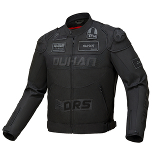杜汉摩托车骑行服男女赛车服防摔护甲越野机车骑士服套装四季通用