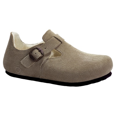 FOSA女士勃肯鞋女生一脚蹬真皮鞋