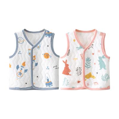 婴蓓依春秋款卡通可爱宝宝马甲