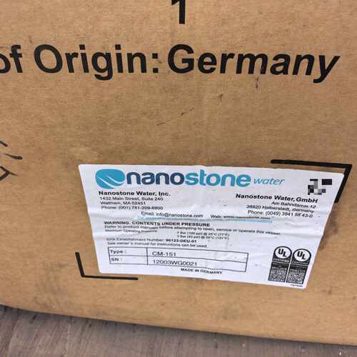 德国原装Nanostone CM-151净水器，全新未拆封