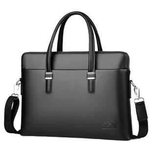 佧蒂袋鼠手提包男款高端商务通勤包大容量单肩斜挎包2025款公文包