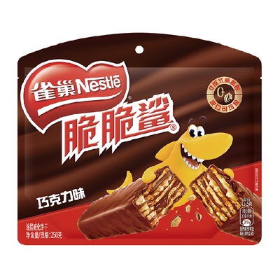 雀巢脆脆鲨威化饼干12.5g×20条