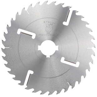 蓝胜带刮刀方木圆木推台锯专用木工多片锯锯片超薄合金锯片切割片