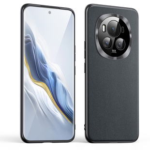 摩斯维 适用荣耀magic6pro手机壳新款华为荣耀6pro的素皮保护套奢华至臻版全包防摔防滑外壳男士后壳