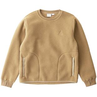 GRAMICCI小野人冬男女情侣款仿羊羔绒户外情侣圆领卫衣GUJ3-FCN25