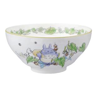 日本正品noritake宫崎骏龙猫漫画卡通插画骨瓷小碗米饭碗汤盘礼盒