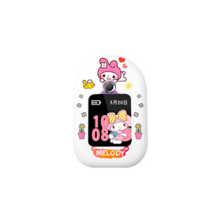 (配钥匙扣)适用小天才电话手表表带挂脖套Q1A/D1D2D3表套Z1Z2Z5Z6挂绳子儿童手表通用配件z7z8原装保护套外壳