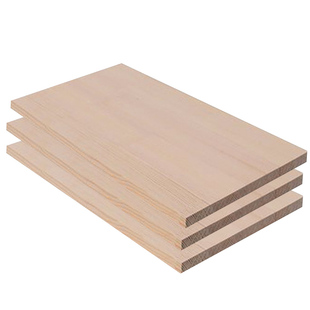 模型diy材料 1.5cm厚松木板实木板隔板 垫板 长方形木条木块木座