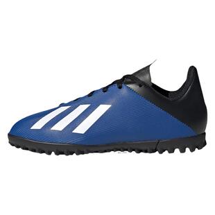 扎吉体育Adidas X 19.4 TF碎钉人工草儿童学生青少年足球鞋FV4662