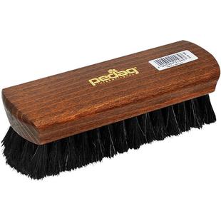 PEDAG进口马毛马鬃毛清洁专用护理红翼刷子皮鞋皮包软毛上油鞋刷