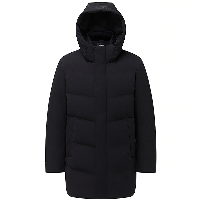 波司登鹅绒经典商务通勤厚羽绒服