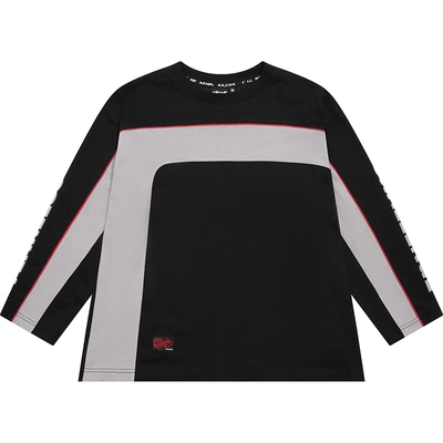 速干长袖T恤男女同款潮牌亲子装