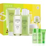 春夏京都玉露补水4件套保湿乳液洁面霜护肤礼盒套装