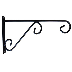 灯笼支架阳台大门口壁挂架户外花蓝鸟笼东西挂挂钩路灯杆铁艺装饰