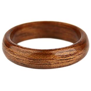 约翰与我原创设计木头戒指闺蜜复古情侣复古礼物木质蛋面弧面造型