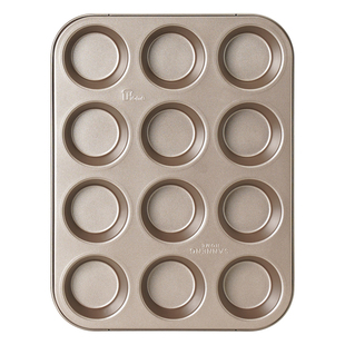 三能HOME家用多连玛芬烤盘圆形蛋糕碳钢麦芬蛋糕家用烘焙模具