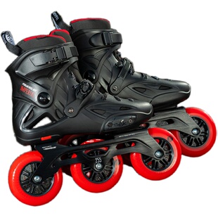 Powerslide宝狮莱imperial高校成人男女平花休闲刷街轮滑鞋大三轮