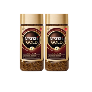 nestle瑞士进口纯黑咖啡粉100g*2