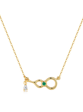 森吾新中式葫芦项链女