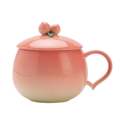 故宫官方旗舰店桃气满满马克杯