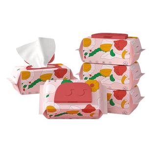 爽然婴儿湿巾手口专用新生宝宝儿童湿巾纸家庭实惠装大包湿纸巾