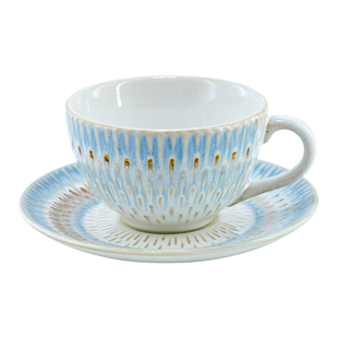 IPM HOME俄皇流沙Sand系列高级感轻奢咖啡杯碟精致下午茶礼物