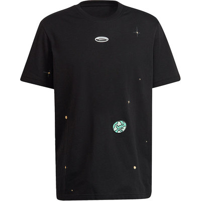 阿迪达斯男士圆领短袖