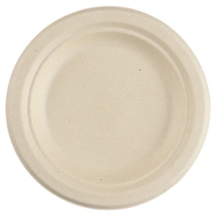 一次性圆形纸浆盘生日蛋糕托盘餐盘纸碟子烧烤盘菜盘绘画盘即抛盘