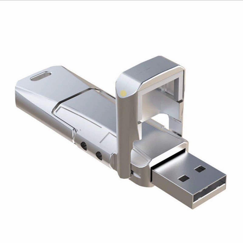 固态u盘2TB大容量USB3.2手机电脑两用Type-C 1TB高速储存移动u盘