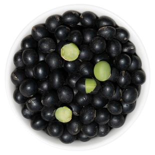 黑豆中药材旗舰店正品 农家自产生黑豆 正宗绿心黑豆新货