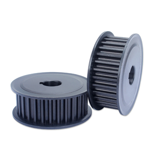 同步带轮5M-30齿同步轮同步皮带轮45号钢传动轮工业皮带轮输送轮