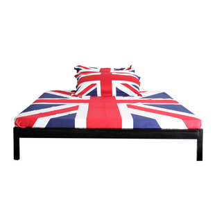 简约铁床双人床单人儿童床1.2铁艺床现代铁床架1.5米1.8米榻榻米