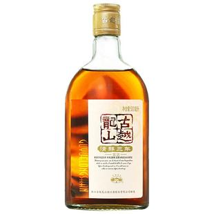 古越龙山绍兴黄酒清醇三年500ml瓶装优质花雕酒老酒月子