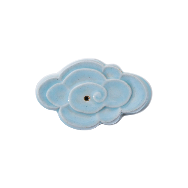 西安碑林博物馆 青瓷线香香插 家用室内陶瓷香座香炉香托便携小巧