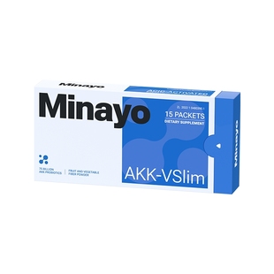 Minayo AKK益生菌膳食纤维饱腹粉岩藻黄素体重管理热量提高代谢