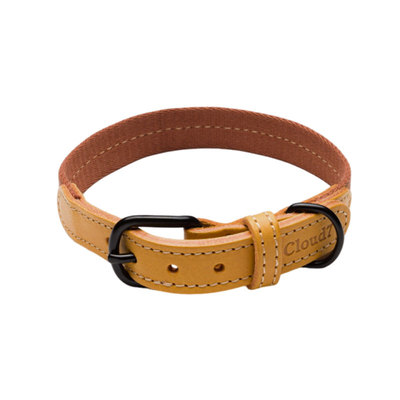德国CLOUD7皮革双色拼接项圈