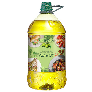 欧丽薇兰橄榄油5.17L官方正品油橄榄olivoila家用食用油健身烹饪
