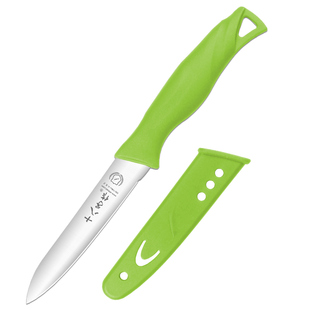 十八子作水果刀家用不锈钢削皮刀刮皮刨皮刀便携小刀宿舍菜刀阳江