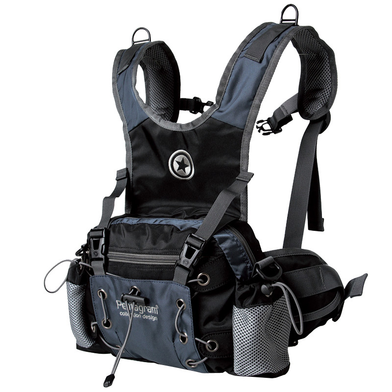 Pentagram五角星 户外运动多功能腰包骑行背包徒步旅行斜挎包