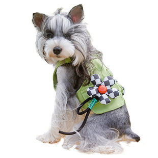 TORIST PET狗狗衣服春秋宠物比熊雪纳瑞泰迪马尔济斯带牵引环背心