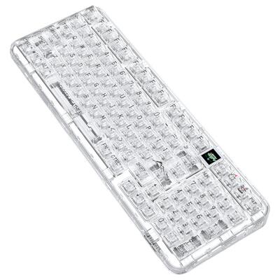 CK98北极熊全透明客制化机械键盘