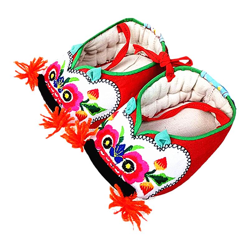 婴足宝婴儿虎头鞋猫头盖子鞋