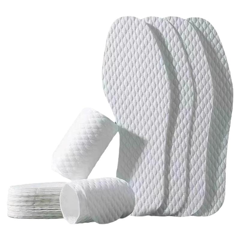 一次性木浆鞋垫薄款皮鞋男除臭防滑夏季光脚吸汗女防臭高跟鞋专用