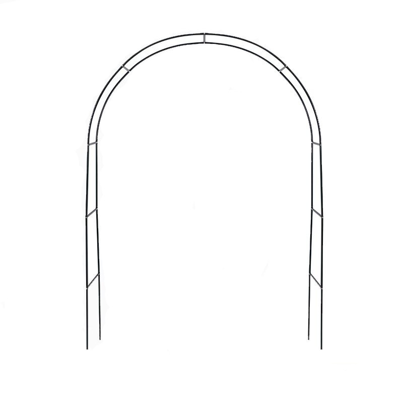 攀援蔬菜爬藤架蔷薇葡藤蔓搭架加固铁艺婚庆拱门地面花架