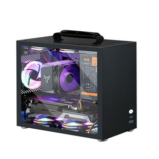 包子星人A69紧凑型mATX机箱超小型迷你便携手提台式电脑PC机箱ITX