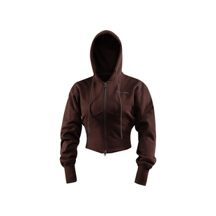 Monster Guardians恣意系列秋冬复古抓绒运动外套长裤休闲套装女