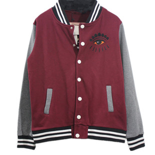 棒球服女春季秋韩版学生开衫rough眼睛装薄款短外套夹克班服卫衣