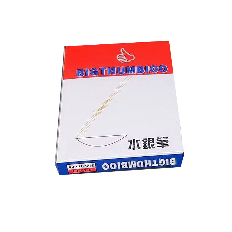 大拇指水银笔芯点位划线银色