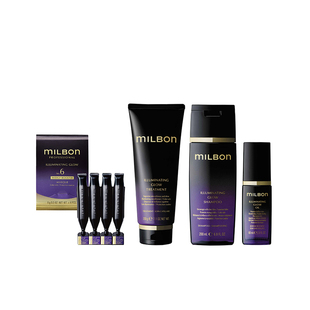 日本milbon玫丽盼全球化黑金系列丝欣前男友发膜修复干枯滋养护发